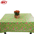 Flannel Disokong Peva Tablecloth